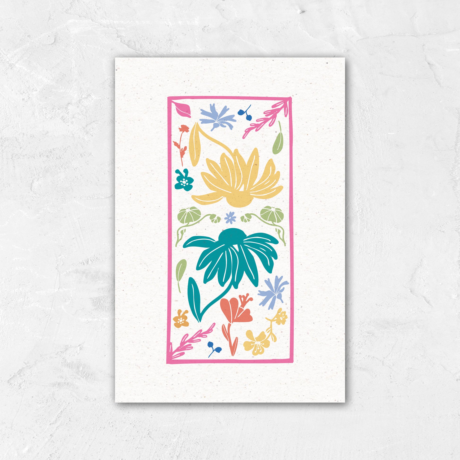 Mini Notebook Mattonella di Piperita Paper: taccuino tascabile, 40 pagine bianche con copertina colorata confezione punto metallico, ideale per appunti veloci.