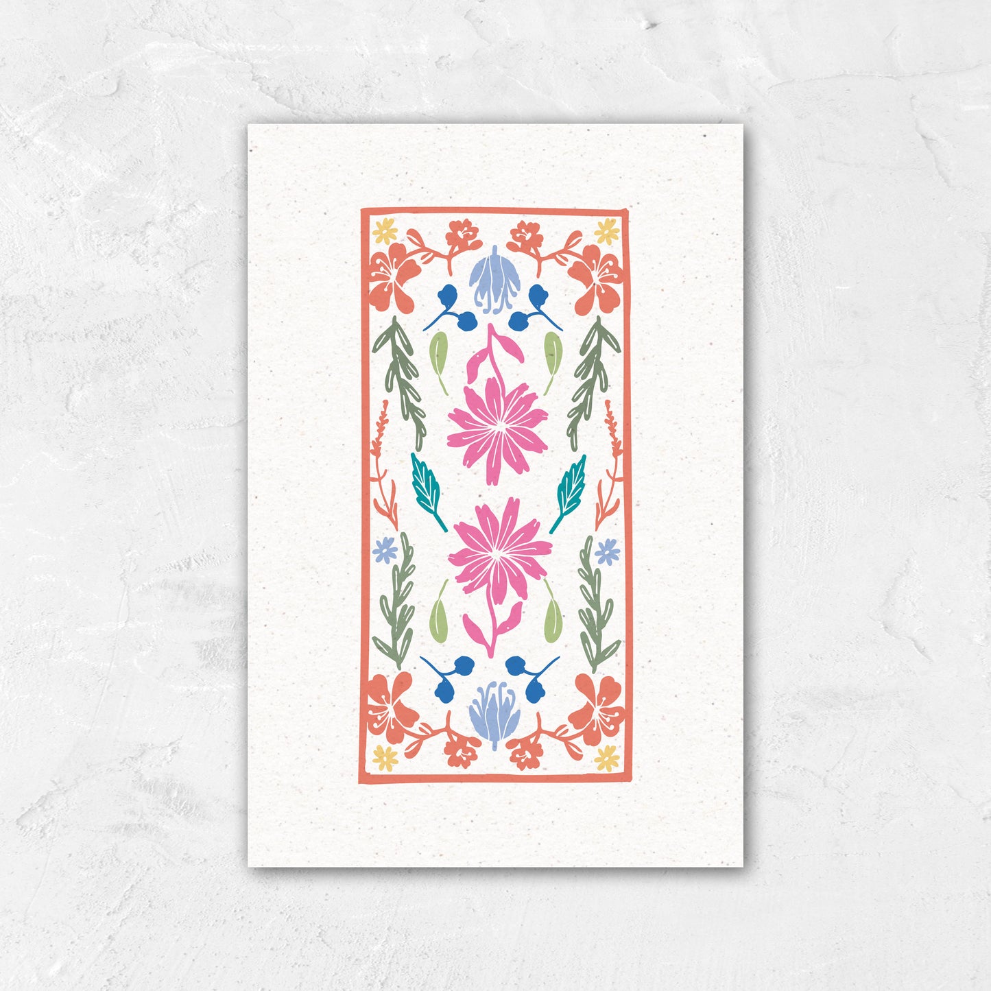 Mini Notebook Mattonella di Piperita Paper: taccuino tascabile, 40 pagine bianche con copertina colorata confezione punto metallico, ideale per appunti veloci.