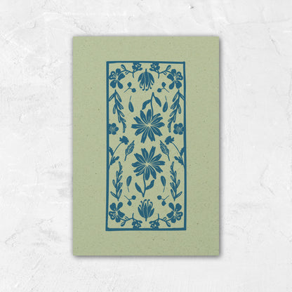 Mini Notebook Mattonella di Piperita Paper: taccuino tascabile, 40 pagine bianche con copertina colorata confezione punto metallico, ideale per appunti veloci.