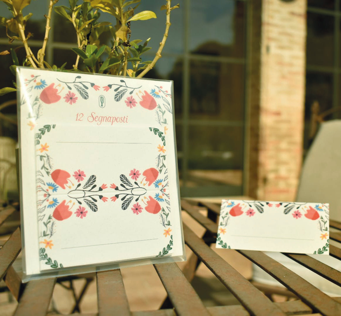 Segnaposto Classico Folk