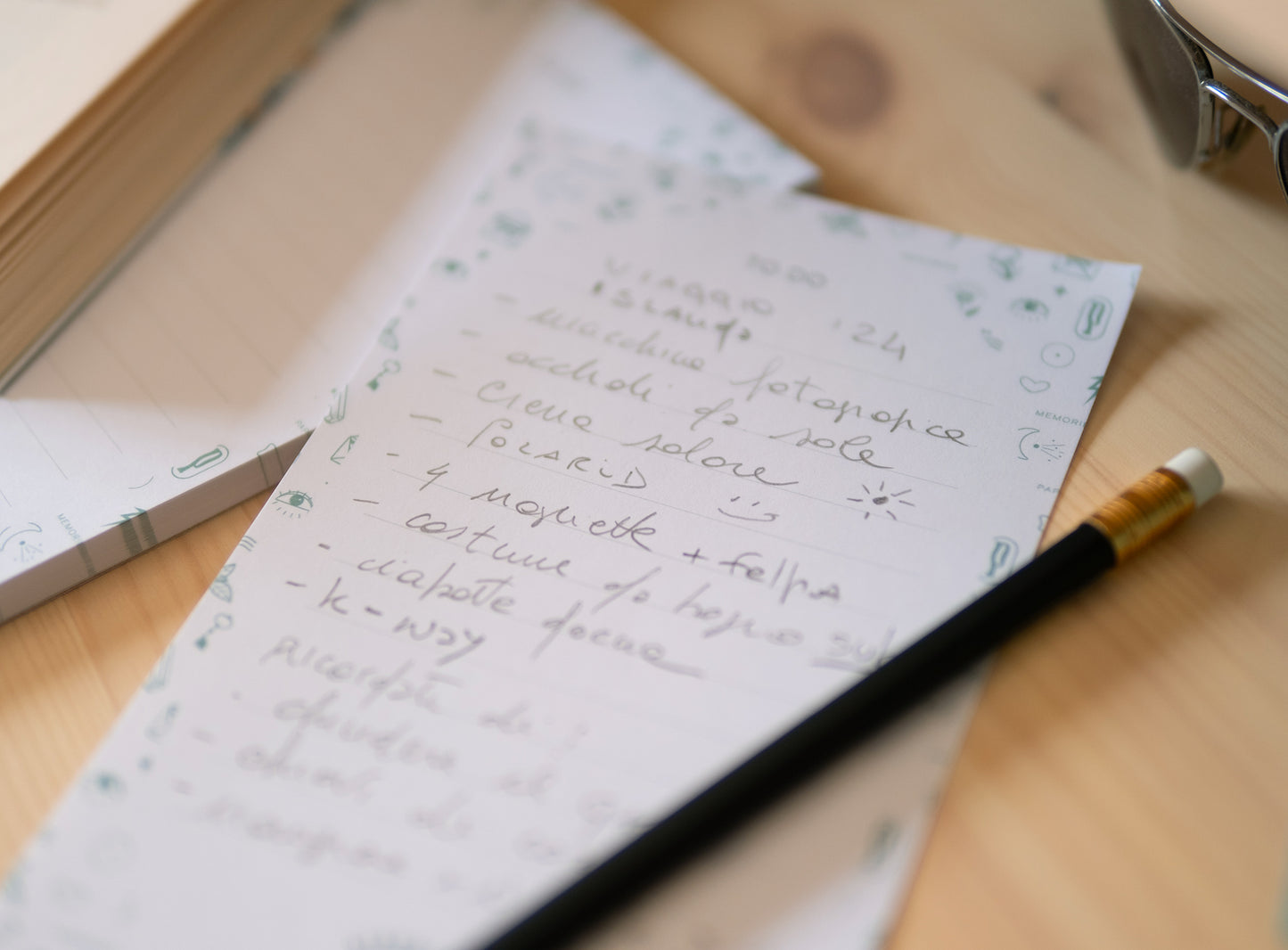 Arya di Piperita Paper, blocco to do list da scrivania da 50 pagine, perfetta per organizzare la giornata segnare quello che devi fare e non dimenticare nulla.